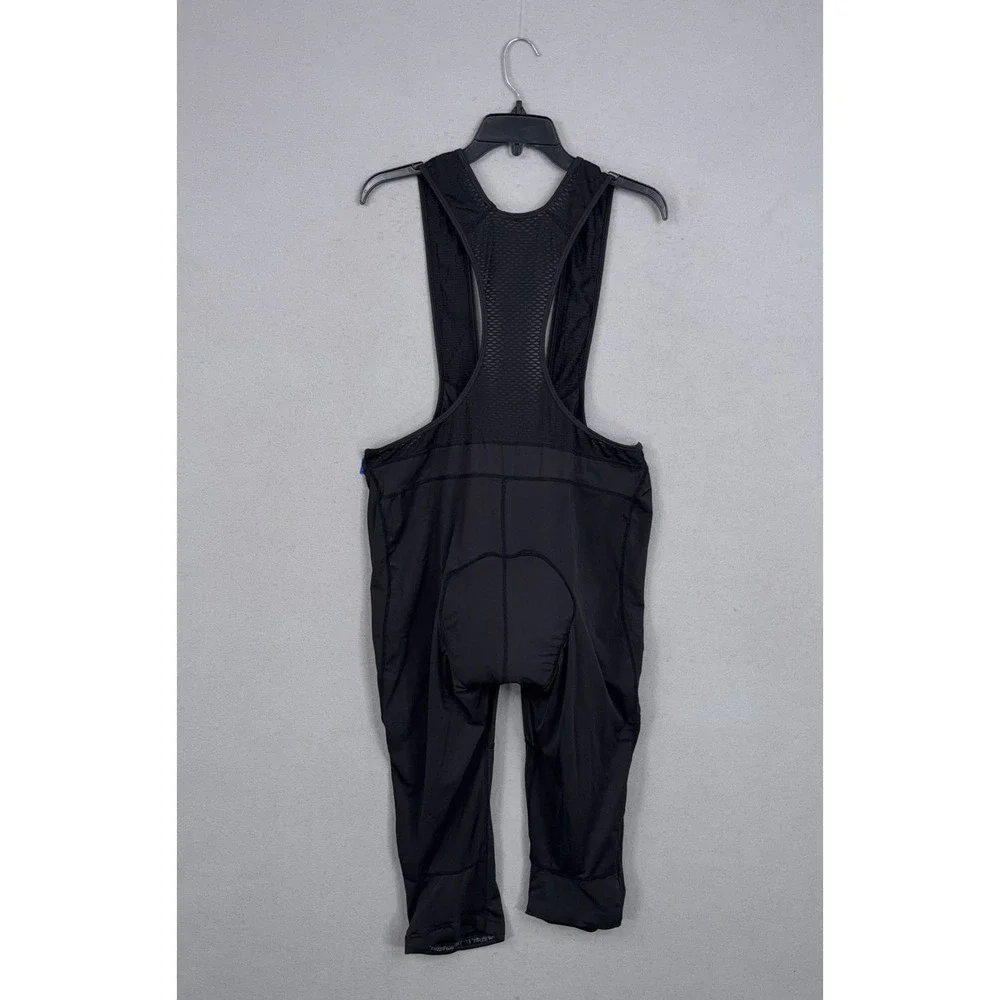 Przewalski Cycling Bib Tights Mens 4XL Black Padded Knee Length Athletic Bike